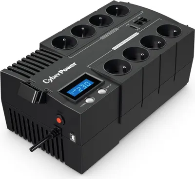 Zdjęcie produktu dla Zasilacz bezprzerwowy (UPS) CyberPower BR1000ELCD-FR Line-Interactive 1 kVA 600 W 8 gniazd AC
