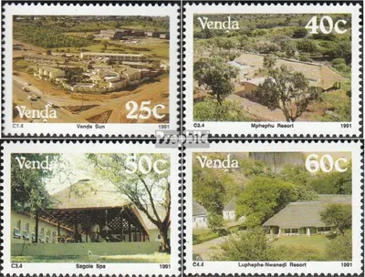 Produktbild von Briefmarken Südafrika - Venda 1991 Mi 225-228 (kompl.Ausg.) postfrisch Tourismus