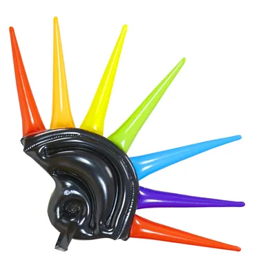Produktbild von WIDMANN Aufblasbarer Helm mit Spikes 90cm