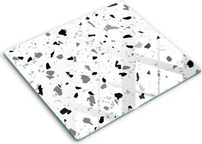 Zdjęcie produktu dla Deska kuchenna – 60 cm x 52 cm - Szklana deska do krojenia - Szkło hartowane – Antypoślizgowa - Kamień Dekoracyjny Gres