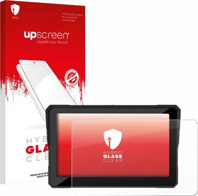 Produktbild von upscreen Schutzglas für Carpuride W702S Pro 7" Schutzfolie Panzer Folie Glas Display Schutz klar