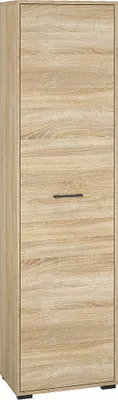 Produktbild von Garderobenschrank mit 1 Tür Eiche hell CHEB-131