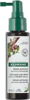 Zdjęcie produktu dla Klorane serum przeciw wypadaniu włosów z chininą i szarotką organiczną 100 ml
