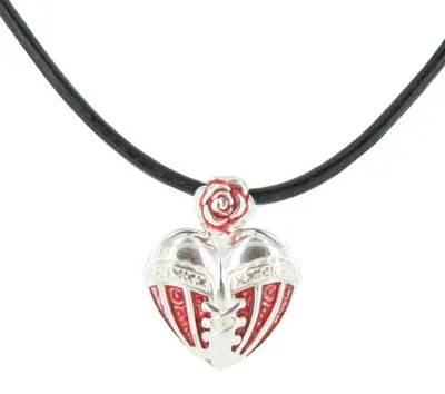 Produktbild von Heartbreaker by Drachenfels Damen Silber Anhänger Kette LD HT 33 RM