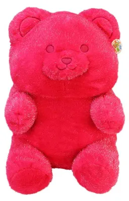 Produktbild von Rosa Glitzerbärchen Kuscheltier XXL - ca. 60 cm
