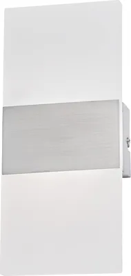 Produktbild von Fischer & Honsel Foder LED Wandleuchte 6,7W warmweiss nickel 30538