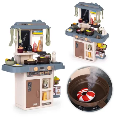 Image de Cuisine pour enfants avec sons, 55 pièces, LED, eau