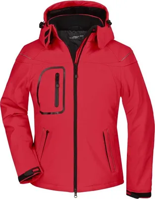 Produktbild von Modische Winter Softshelljacke red, Gr. XXL