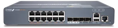 Productafbeelding van Juniper EX4000-12MP, Beheerd, L2/L3, Gigabit Ethernet (10/100/1000), Ondersteuning voor Power over Ethernet (PoE), Installatie in rack, 1U