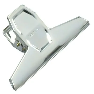 Produktbild von MAUL Letter Clip Standard Series. Nickelled, Metall, Nickel, 125 mm, 10 Stück(e)