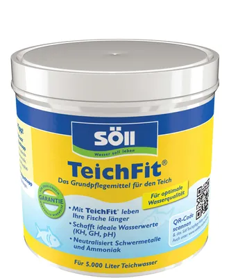Produktbild von Söll TeichFit Grundpflegemittel, 500 g für 5.000 Liter, 81792