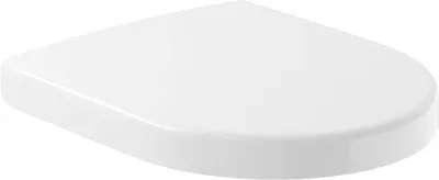 Produktbild von Famanu WC-Sitz D-Form mit Softclose-Mechanismus - Duroplast, Abnehmbar, Glänzend Weiß