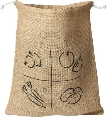 Zdjęcie produktu dla 2 worki jutowe 35 x 30 cm
