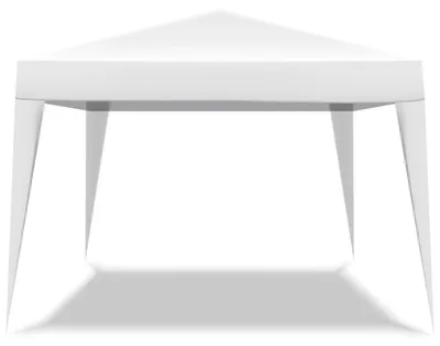 Image de Feuille de couverture pour gazebo pliable 3x3 mt. Housse de remplacement pour gazebo pliable 3x3 mt. Couleur blanche