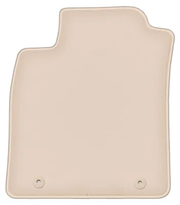 Produktbild von DURBAN Beige Velours-Fahrerfußmatte für Opel Vectra C Liftback, Schrägheck, Limousine (2002-2008)