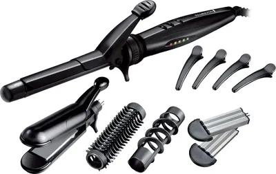 Image de Remington S8670 Appareil de coiffure Multistyler Warm Noir 1,8 m