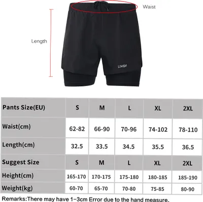 Produktbild von Pánske bežecké šortky 2 v 1 - rýchloschnúce, priedušné športové a tréningové šortky v zelenej farbe, veľkosť S na behanie a fitness