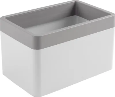 Zdjęcie produktu dla Pudełko do przechowywania Sunware Sigma Home 1.65L biało-szary plastikowy organizer