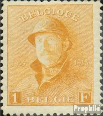 Produktbild von Briefmarken Belgien 1919 Mi 155 postfrisch Albert