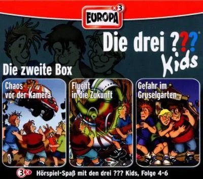 Produktbild von Die drei ??? Kids Box 2. Folgen 4-6 (drei Fragezeichen) 3 CDs