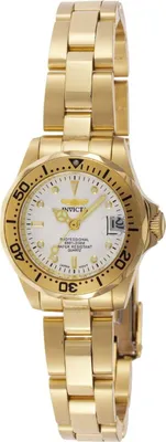 Zdjęcie produktu dla Invicta Pro Diver 8945 Zegarek Damski - Mechanizm Kwarcowy - Stal Nierdzewna z Białą Tarcza - 24 mm