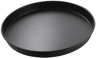 Pizzaplatte Ø28 cm, Edelstahl, antihaftbeschichtet, schwarz