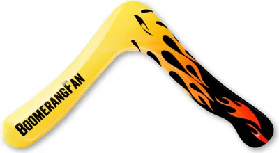 Obrázok produktu pre Bumerang Fan Bumerang hračka FIRE pre pravákov 31cm 70g 25m dosah