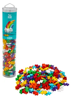 Image de Plus-Plus, ensemble de construction "Arc-en-ciel" - 240 pièces.