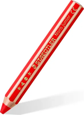 Image de 6 crayons de couleur Noris 140-2 Noris junior 100 % PEFC