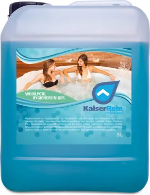 Produktbild von KaiserRein 5 L Whirlpool Desinfektionsmittel für die zuverlässige Wasserpflege I Whirlpool Reiniger Desinfektion I Whirlpoolreiniger, Poolreiniger