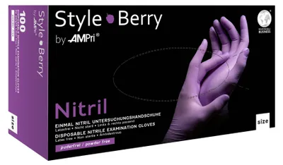 Produktbild von Style Berry - Nitril-Untersuchungshandschuh - L - 100 Stk.