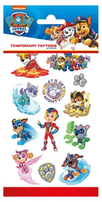 Produktbild von Temporre Tattoos Paw Paw Patrol Hunde Mrchen Geburtstag 12Stk.