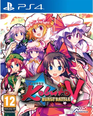 Produktbild von NIS America Touhou Kobuto V : Burst Battle, PlayStation 4, T (Jugendliche)