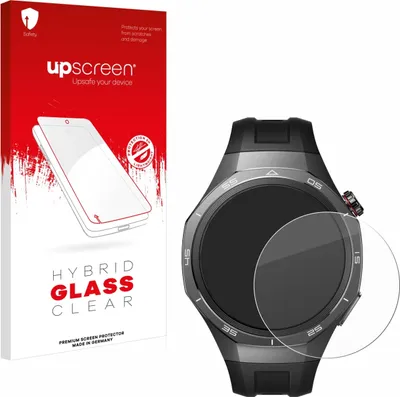 Produktbild von upscreen Schutzglas für Huawei Watch GT 5 Pro (46 mm) Schutzfolie Panzer Folie Glas Display Schutz klar