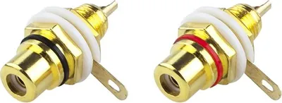 Immagine prodotto di 2 prese RCA per involucro
