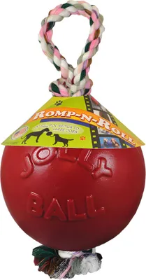 Image de Jolly Ball Romp-n-Roll 10 cm rouge