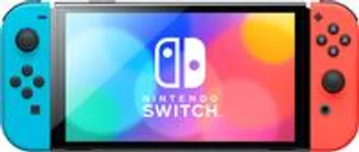 Nintendo Switch OLED portable game console 17.8 cm 7" 64 GB Touchscreen Wi-Fi Black Blue