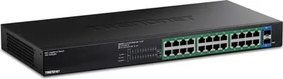 Image de TrendNet TPE-TG262ES TRENDnet 26-Port Gigabit EdgeSmart PoE+ Switch