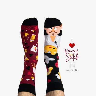 Image de Nanushki Vincent van Sockh Chaussettes coton colorées