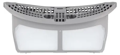 A lint filter for a dryer.