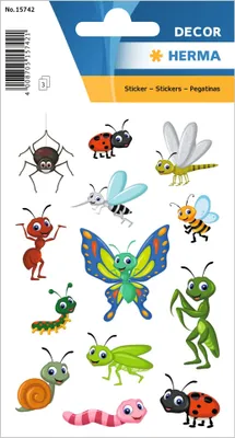 Immagine prodotto di HERMA 15742 HERMA Adesivo DECOR "Piccoli creepy-crawly"