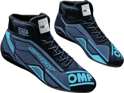Produktbild von Rennstiefel OMP SPORT Schwarz/Blau 40