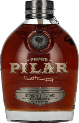 Image de Papa's Pilar Solera FLAGSHIP DARK RUM 43% Vol. 0,7l