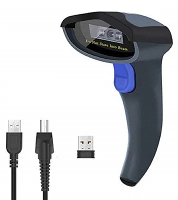 Bluetooth-Barcodescanner, 1D CCD, kabellos, für Android/iOS/Windows