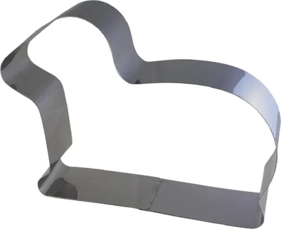 Produktbild von LARES Backform Lamm - aus rostfreiem Edelstahl - Größe ca. 27cm - für Kuchen, Gebäcke und vielem mehr