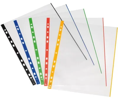 Produktbild von Herlitz 10914414 - 210 x 297 mm (A4) - Gemischte Farben - Polypropylen (PP) - Porträt - 50 Stück(e)