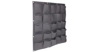 Obrázek produktu pro Merco Wall Grow Bag 25 textilní květináče na zeď černá balení 1 ks