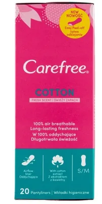 Image de Carefree - Slip Normal Fresh 40 + 4 Pièces - 3 Pièces 20 Pièces