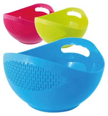 Produktbild von Centi Schüssel BOLDY mit Siebausguss, 2,5 L, d= 20,5 cm,