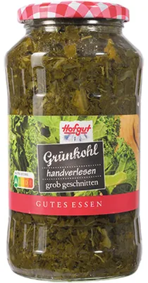 Obrázek produktu pro Hofgutská kapusta ručně sbíraná nahrubo nakrájená ve sklenici 720ml